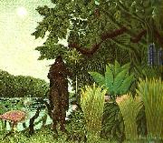 Henri Rousseau ormtjuserskan oil on canvas